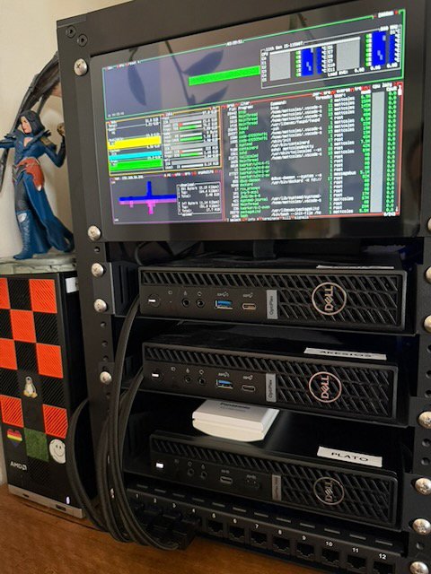 The current mini-lab My current mini homelab